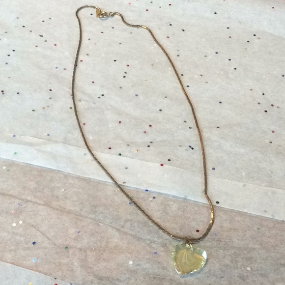 Very old heart necklace inscribed with an A - Picture 4 of 6